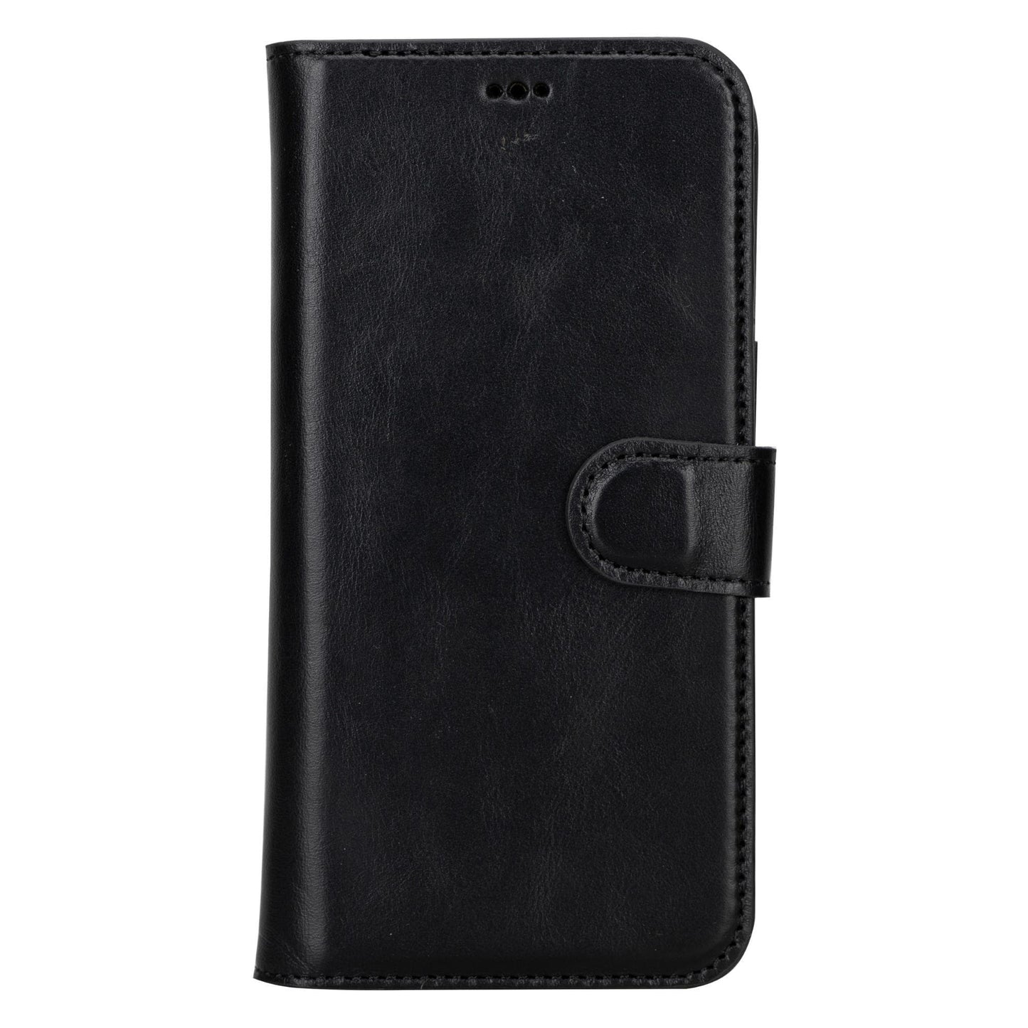 Magic iPhone 15 Series Detachable Genuine Leather Case / MW