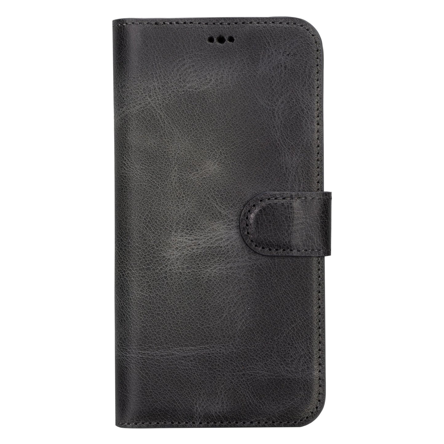 Magic iPhone 15 Series Detachable Genuine Leather Case / MW