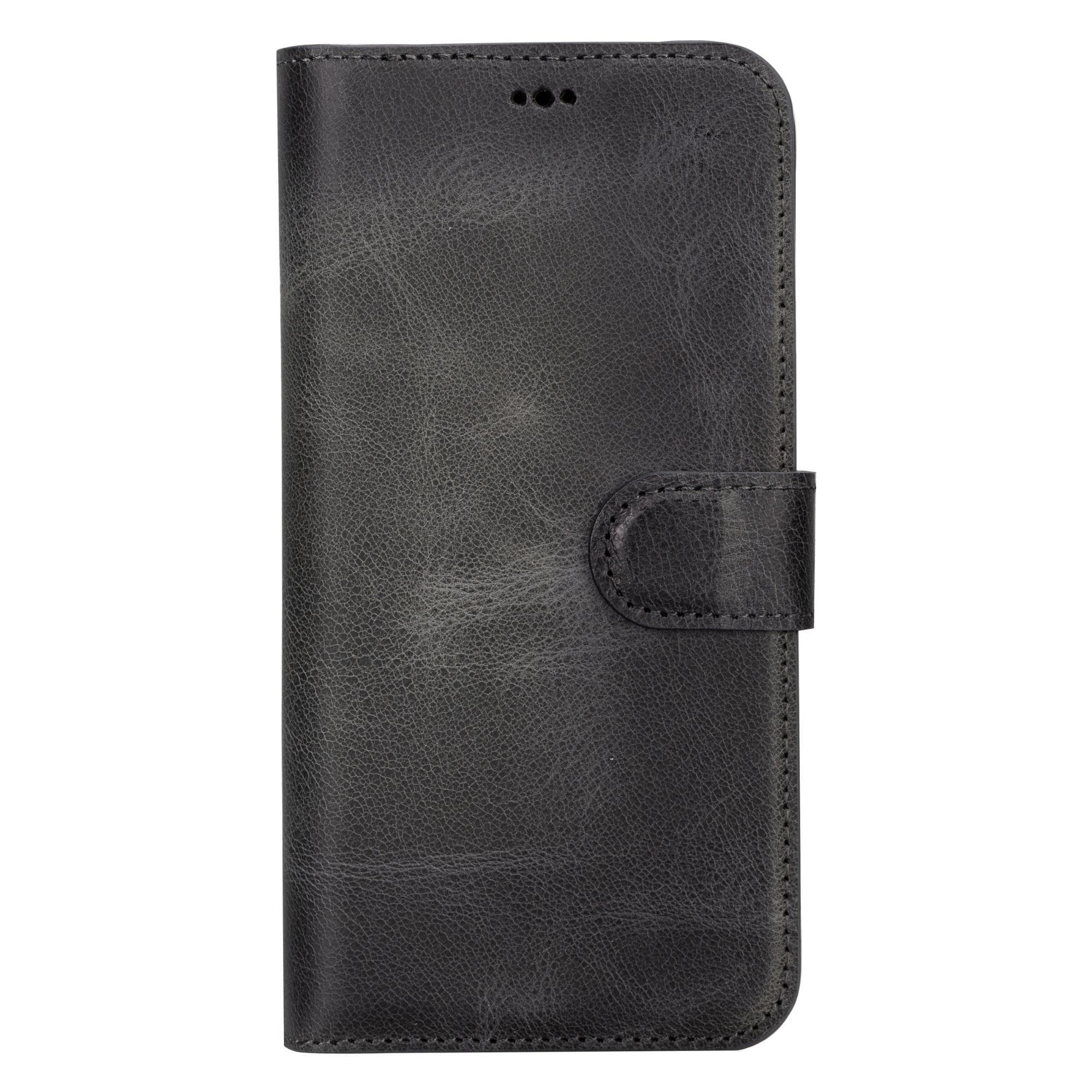 Magic iPhone 15 Series Detachable Genuine Leather Case / MW