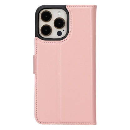 Magic iPhone 15 Series Detachable Genuine Leather Case / MW