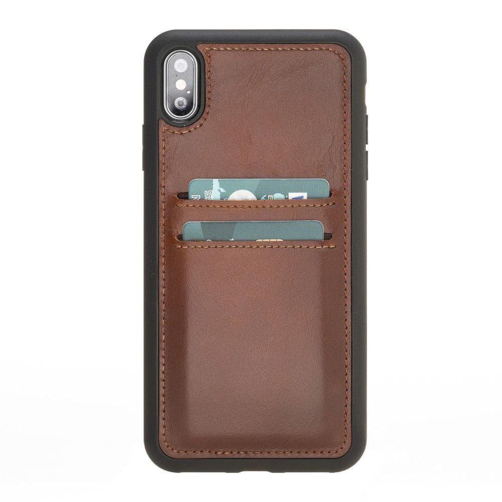 Flex Cover Card Holder iPhone X Series Genuine Leather Back Cover / FXC CCP