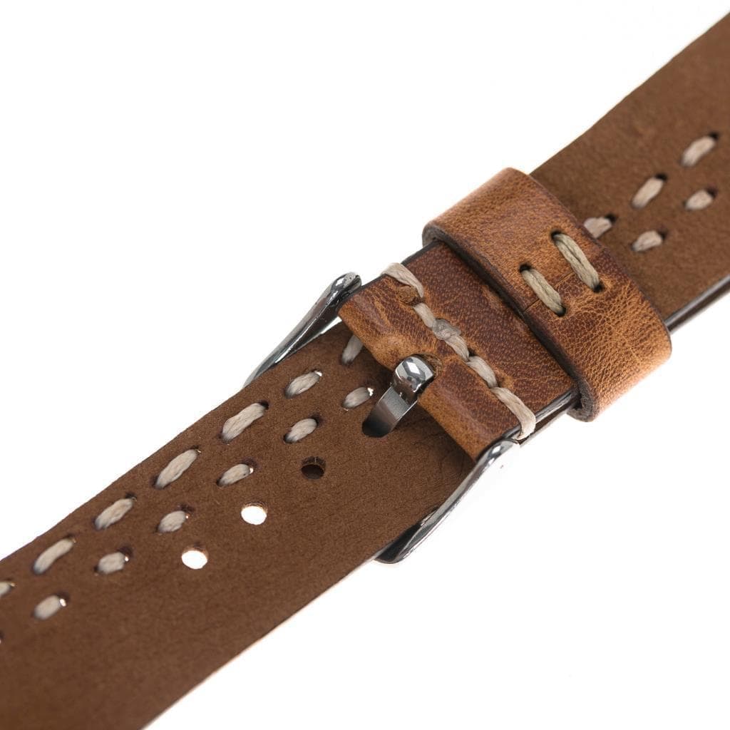 Aqua Style Genuine Leather Apple Watch Band