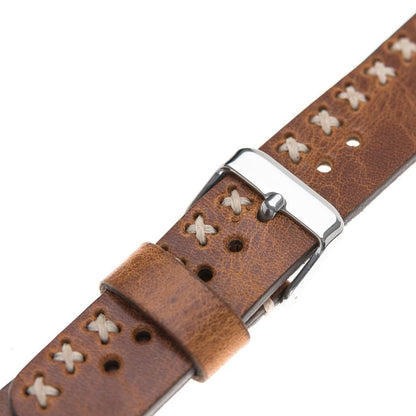 Aqua Style Genuine Leather Apple Watch Band