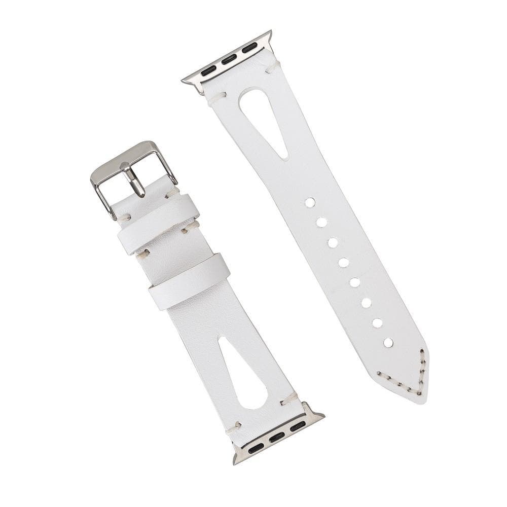 Leather Apple Watch Bands - BA2 Style Drop Cut 38mm