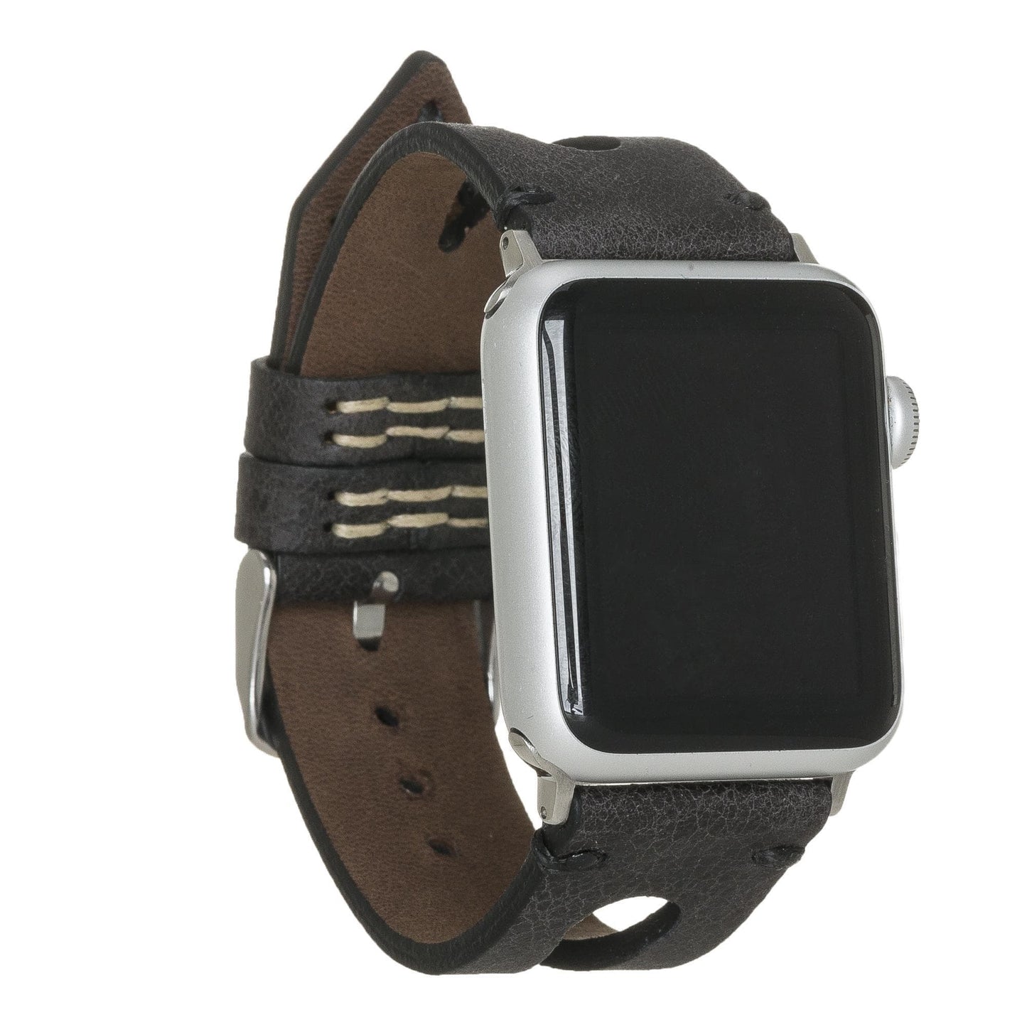 Leather Apple Watch Bands - BA2 Style Drop Cut 38mm