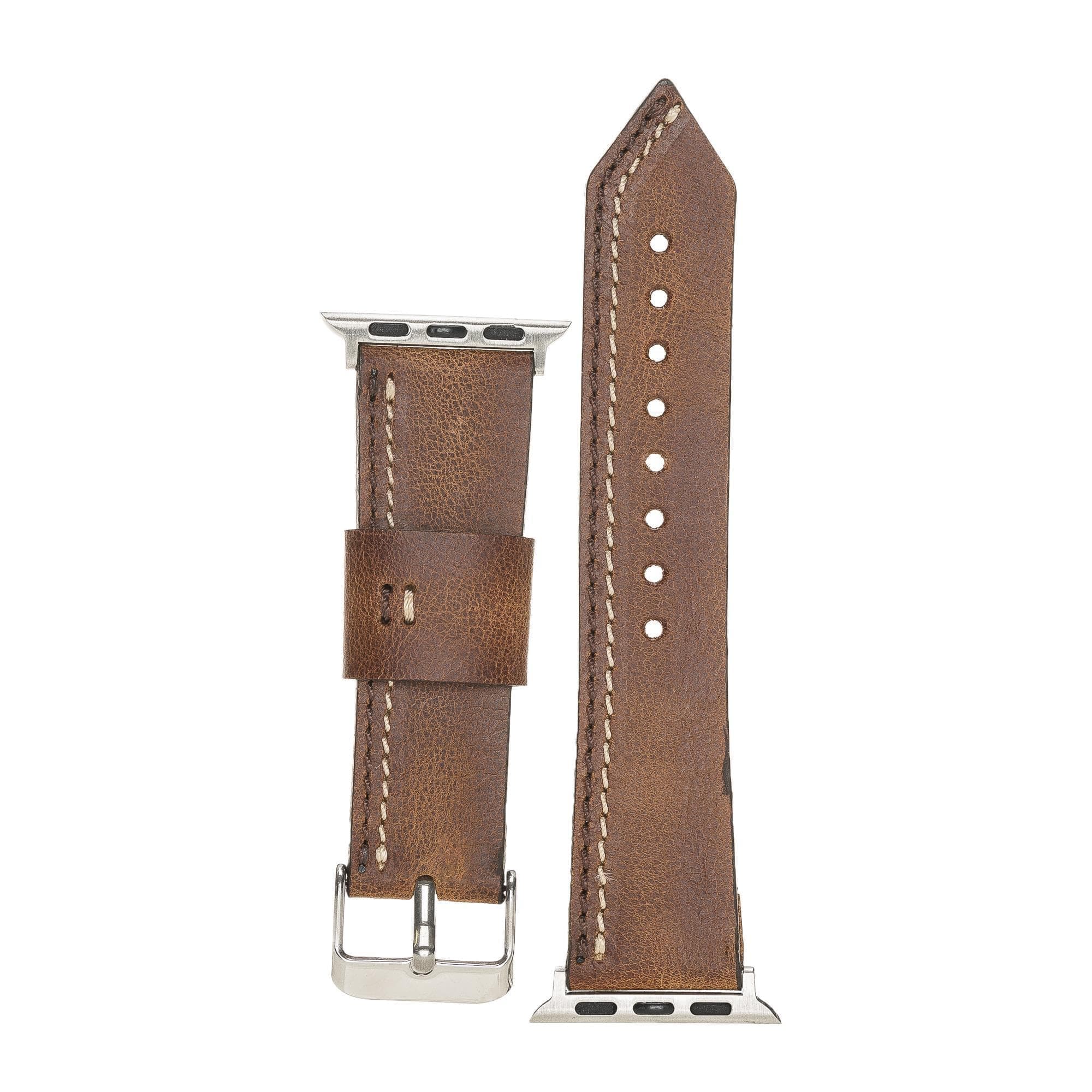 BA3 Style Genuine Leather Apple Watch Bands