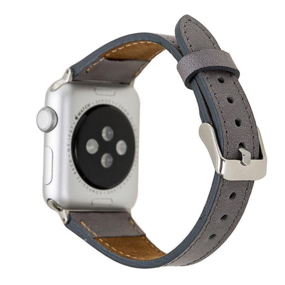 Classic Slim Style Genuine Leather Apple Watch Band