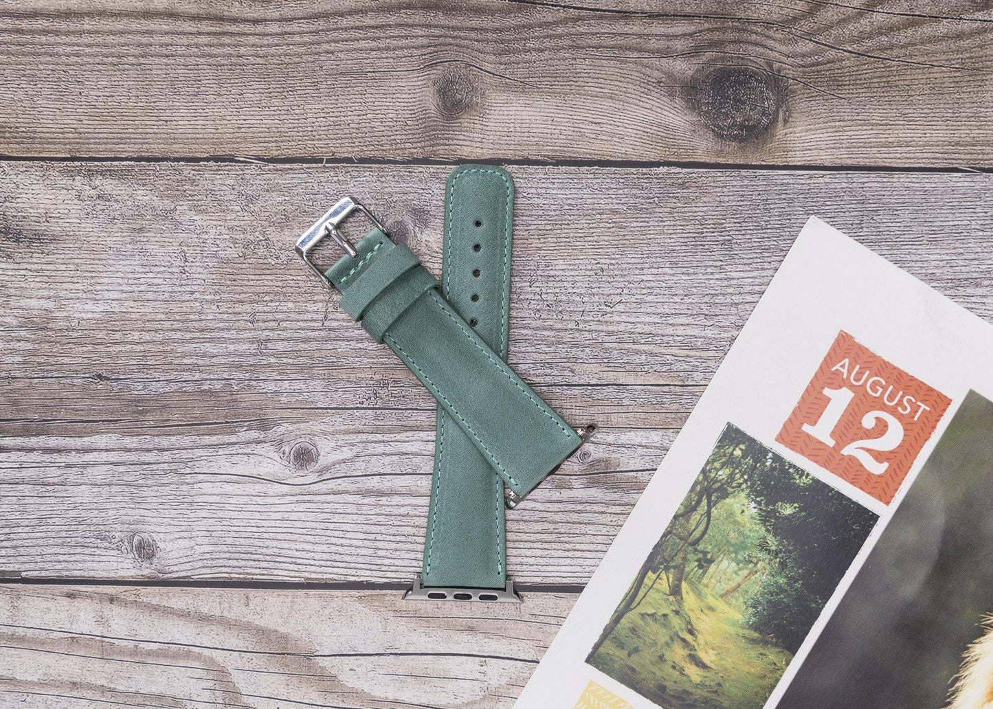 Classic Leather Apple Watch Band