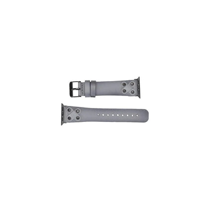Cross Style Leather Apple Watch Band