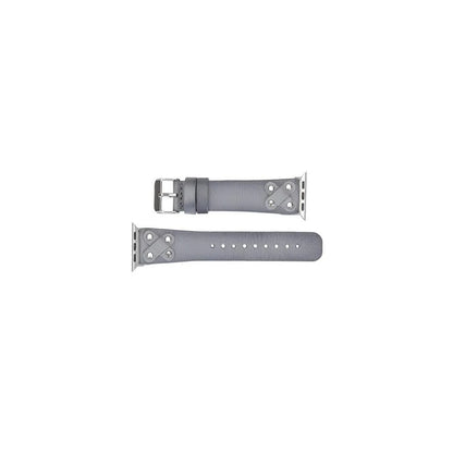 Cross Style Leather Apple Watch Band