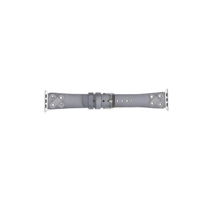 Cross Style Leather Apple Watch Band