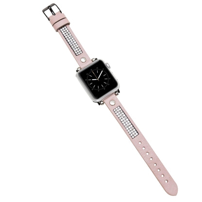 Leather Apple Watch Bands - Crystal Ferro Style