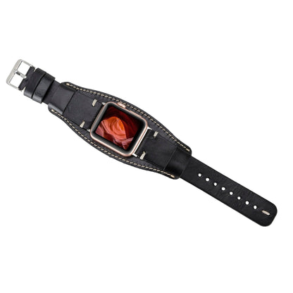 Cuff Style Genuine Leather Apple Watch Band