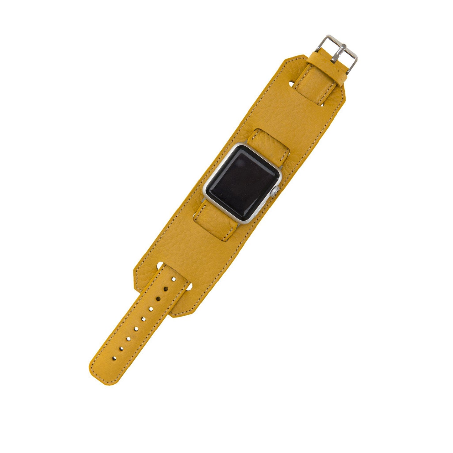 Cuff Style Genuine Leather Apple Watch Band