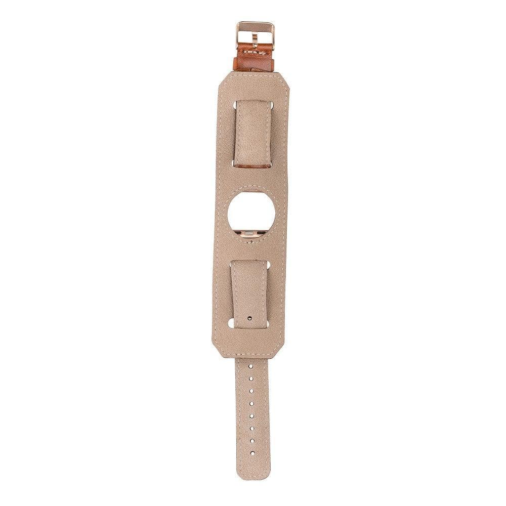 Cuff Style Genuine Leather Apple Watch Band