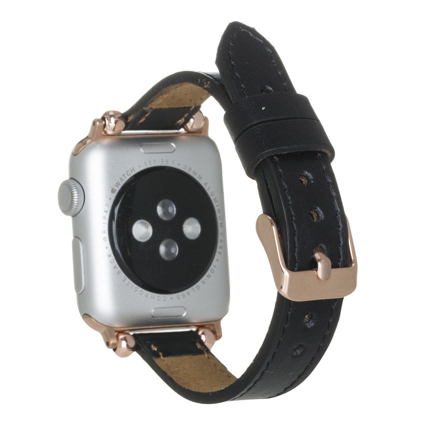 Leather Apple Watch Bands - Ferro Seamy Style