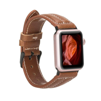 Leather Apple Watch Bands - NM3 Style