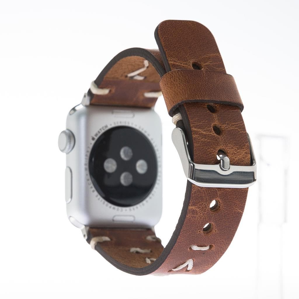 Leather Apple Watch Bands - Omega Style