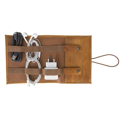 Bali Genuine Leather Cable Organizer