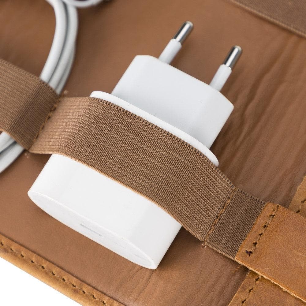 Genuine Leather Cable Organizer