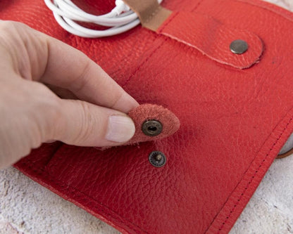 Bali Genuine Leather Cable Organizer