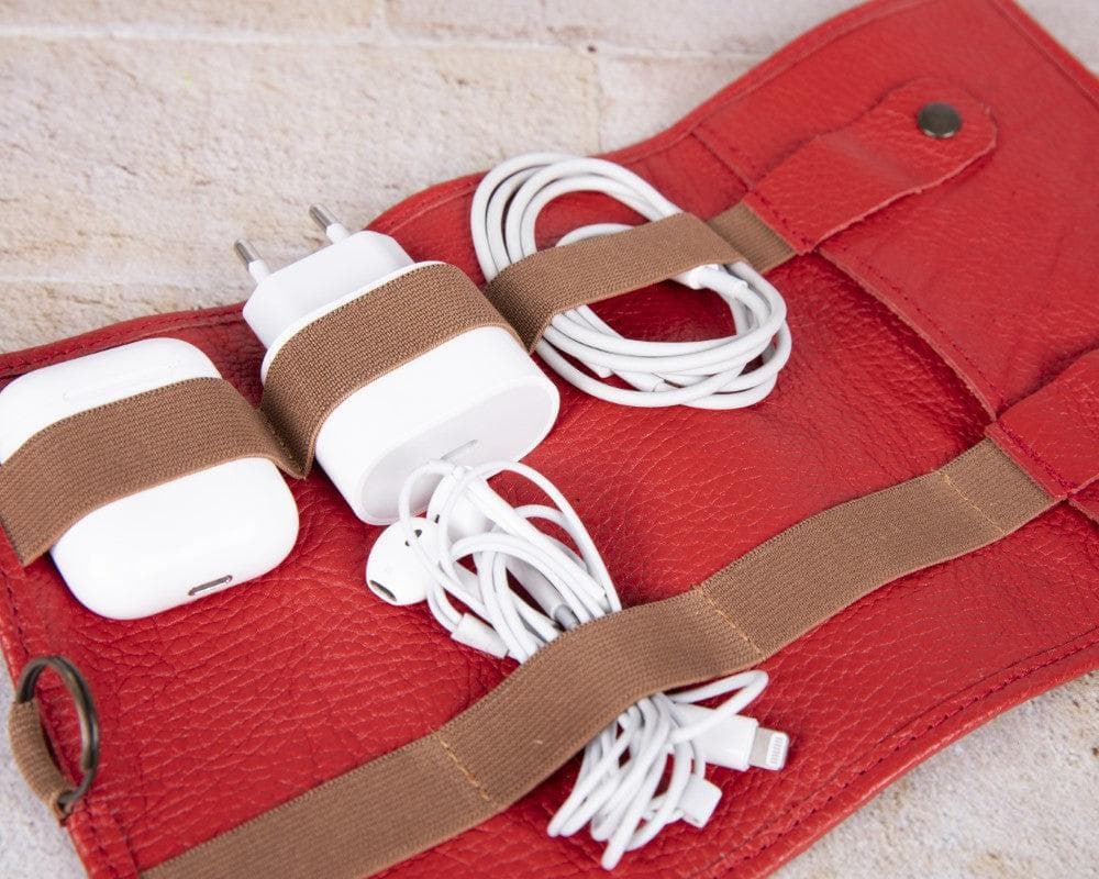 Genuine Leather Cable Organizer