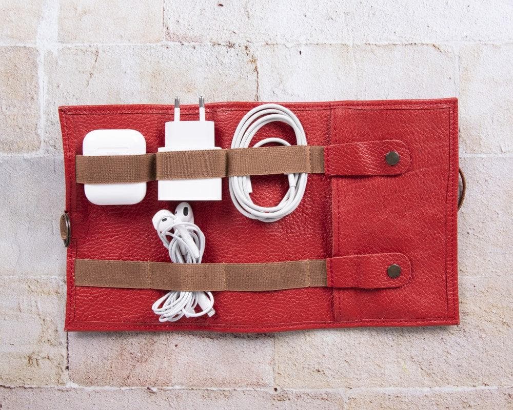 Genuine Leather Cable Organizer