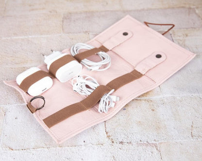Bali Genuine Leather Cable Organizer