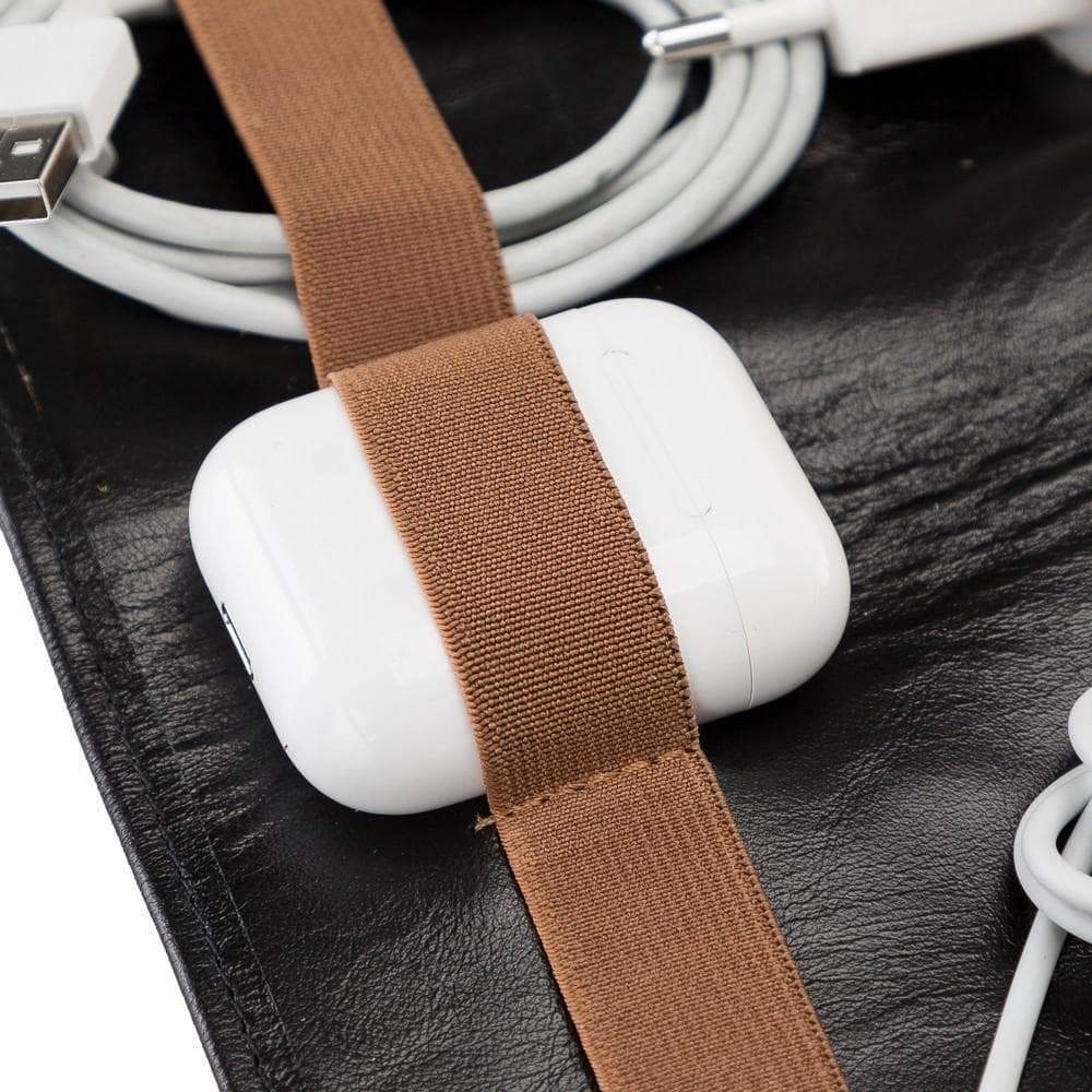 Genuine Leather Cable Organizer