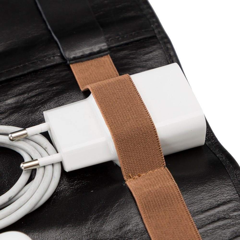 Genuine Leather Cable Organizer