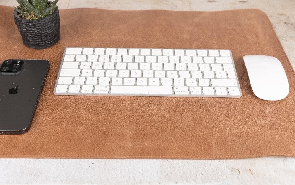 Genuine Leather Desk Mat  37x80