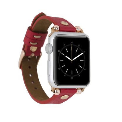 Leather Fitbit Watch Bands - Ferro Rose Trok Style