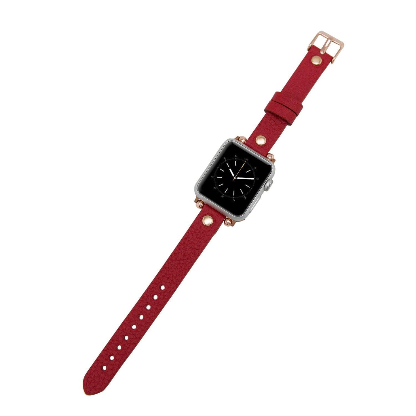 Leather Fitbit Watch Bands - Ferro Rose Trok Style