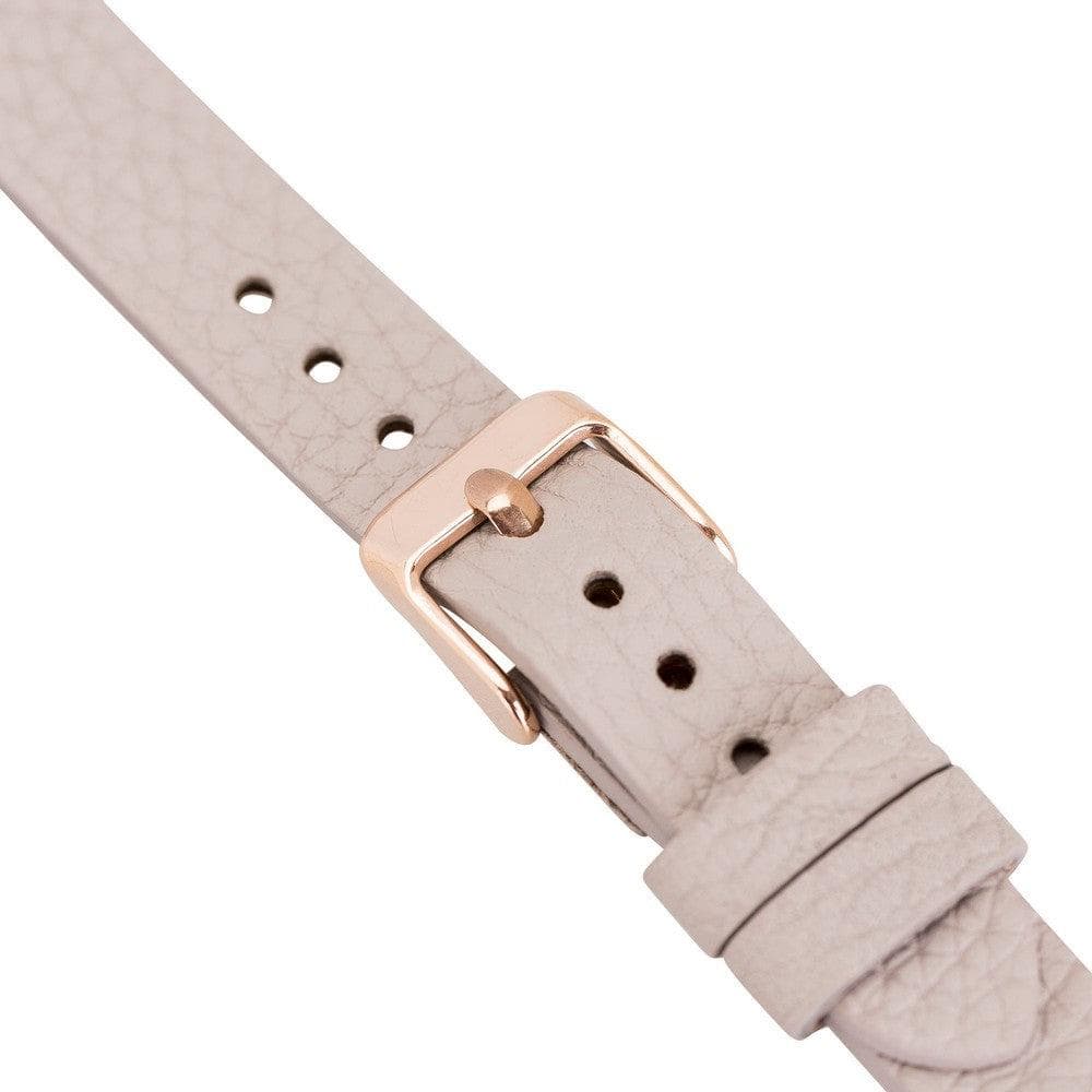 Leather Fitbit Watch Bands - Ferro Rose Trok Style