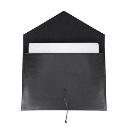 Sharp Leather Mac Sleeve