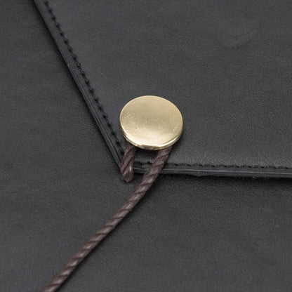 Sharp Leather Mac Sleeve