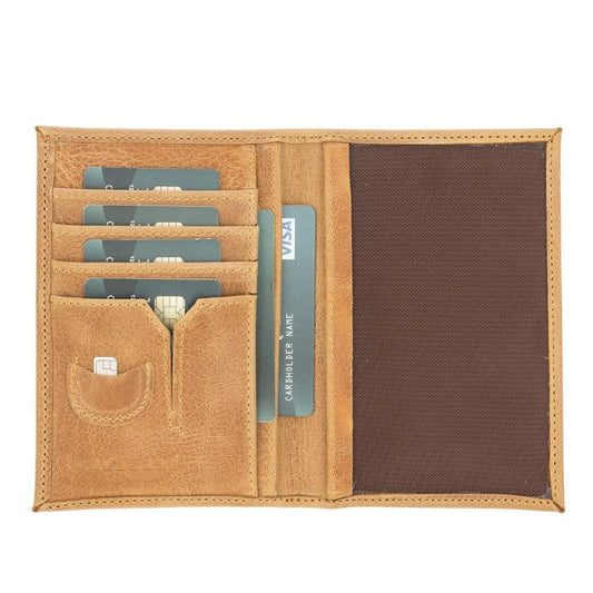 Genuine Leather Pasaport Holder