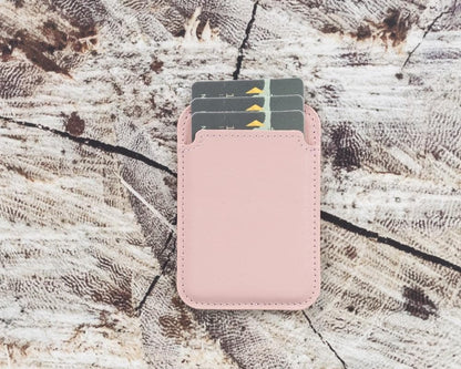 Martha NE Genuine Leather Magnetic Card Holder