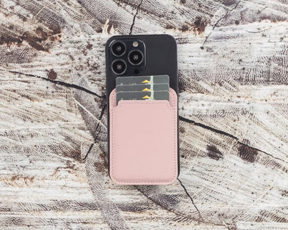 Martha NE Genuine Leather Magnetic Card Holder