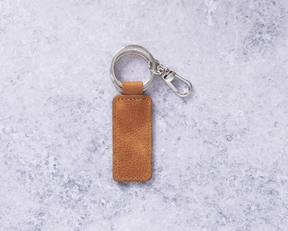 Minnie Genuine Leather Keychain