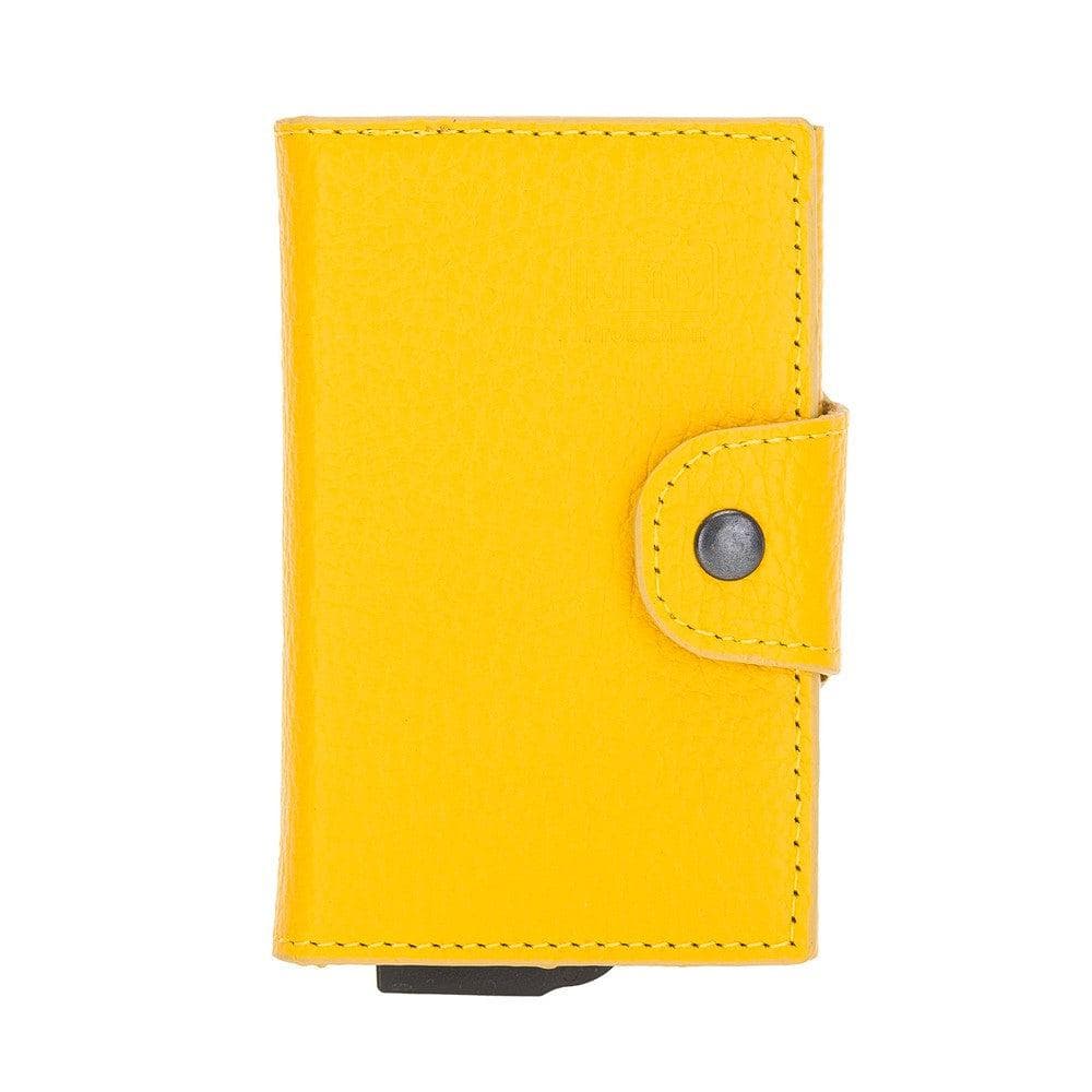 Mondello Genuine Leather Pop-Up Card Holder