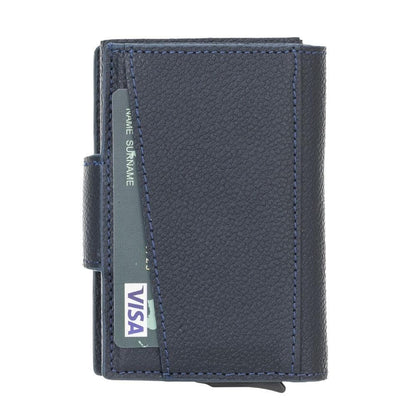 Montella Genuine Leather Pop-Up Card Holder