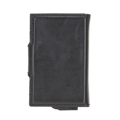 Montella Genuine Leather Pop-Up Card Holder