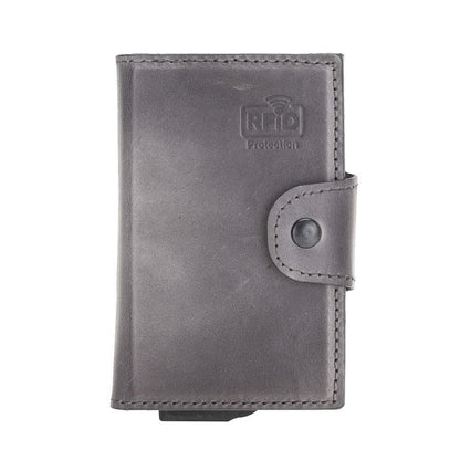 Montella Genuine Leather Pop-Up Card Holder