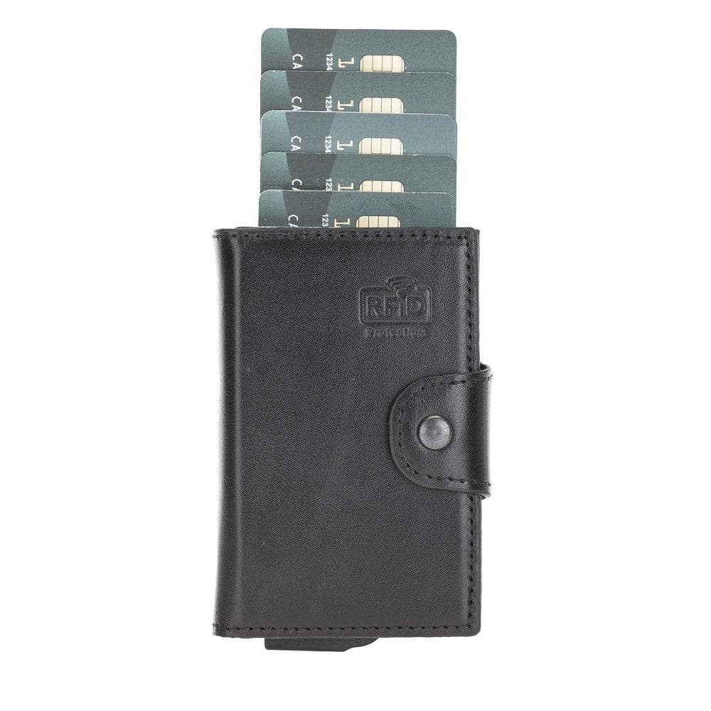 Mondello Genuine Leather Pop-Up Card Holder