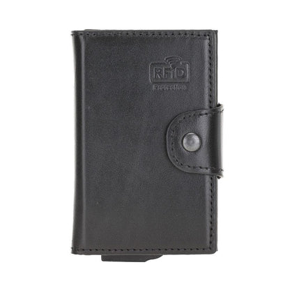Montella Genuine Leather Pop-Up Card Holder