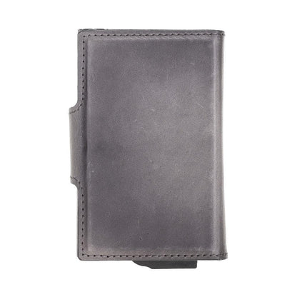 Montella Genuine Leather Pop-Up Card Holder