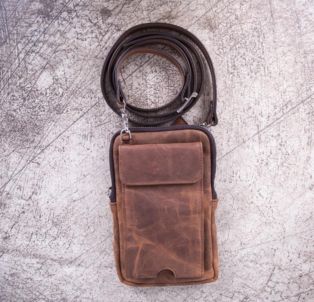 Nino Genuine Leather Crossbody Bag