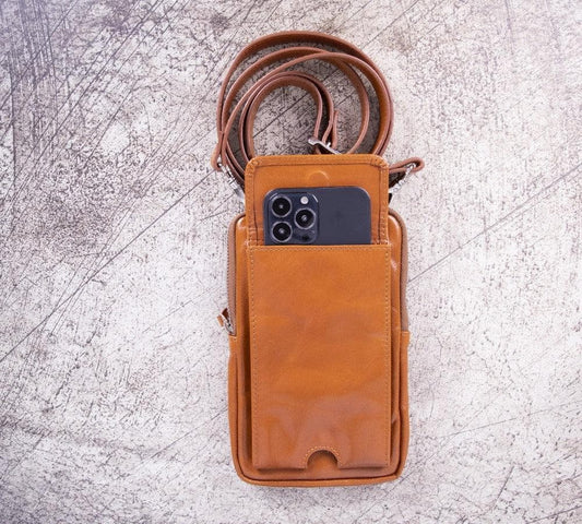 Nile Genuine Leather Crossbody Bag