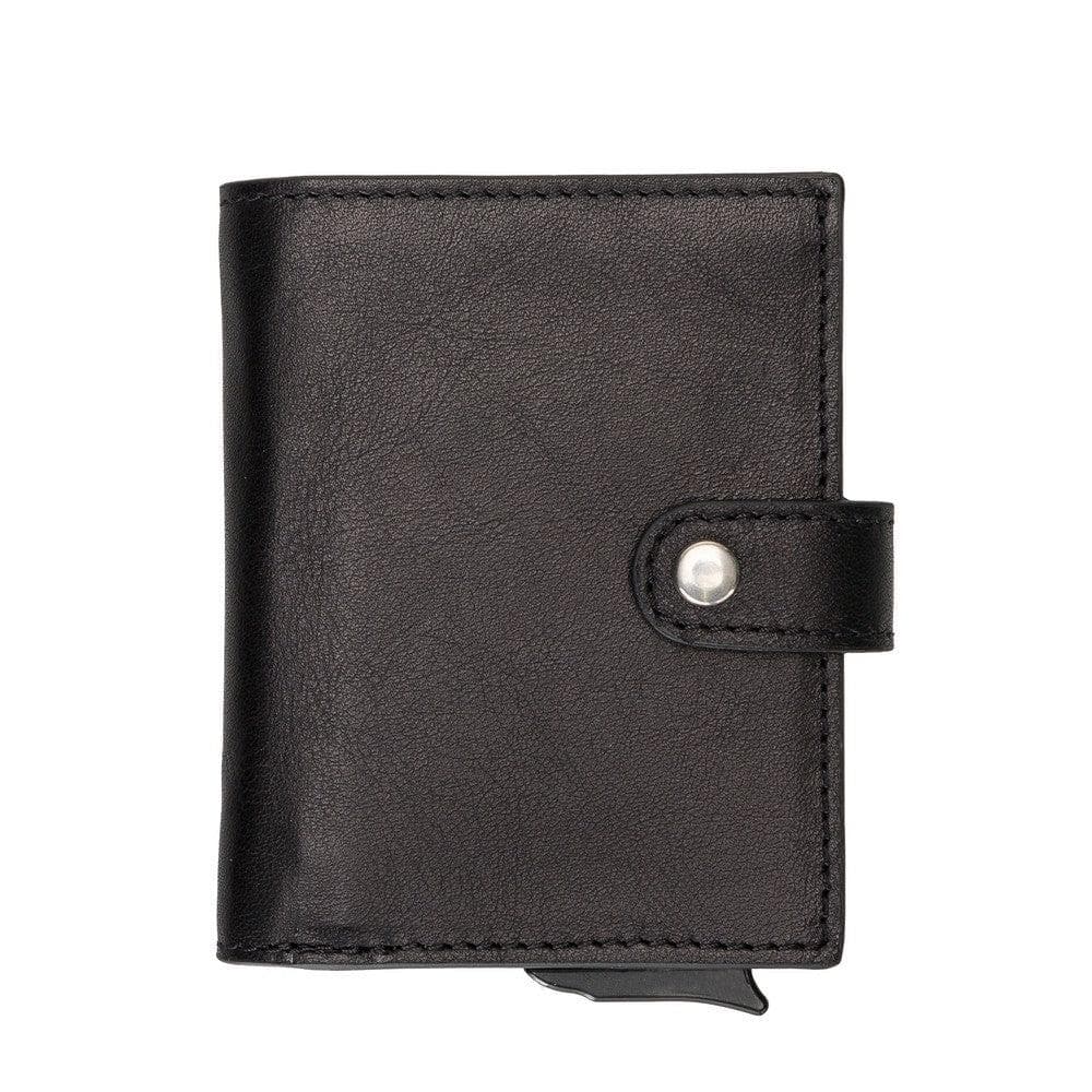 Palermo Zip Mechanical Genuine Leather Card Holder